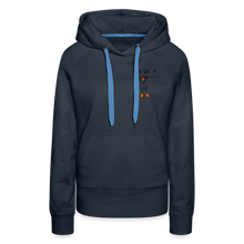 Load image into Gallery viewer, Women’s Premium Hoodie - navy