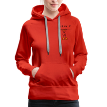 Load image into Gallery viewer, Women’s Premium Hoodie - red
