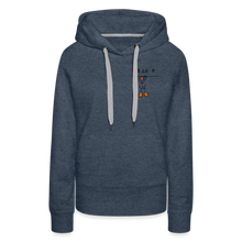 Load image into Gallery viewer, Women’s Premium Hoodie - heather denim
